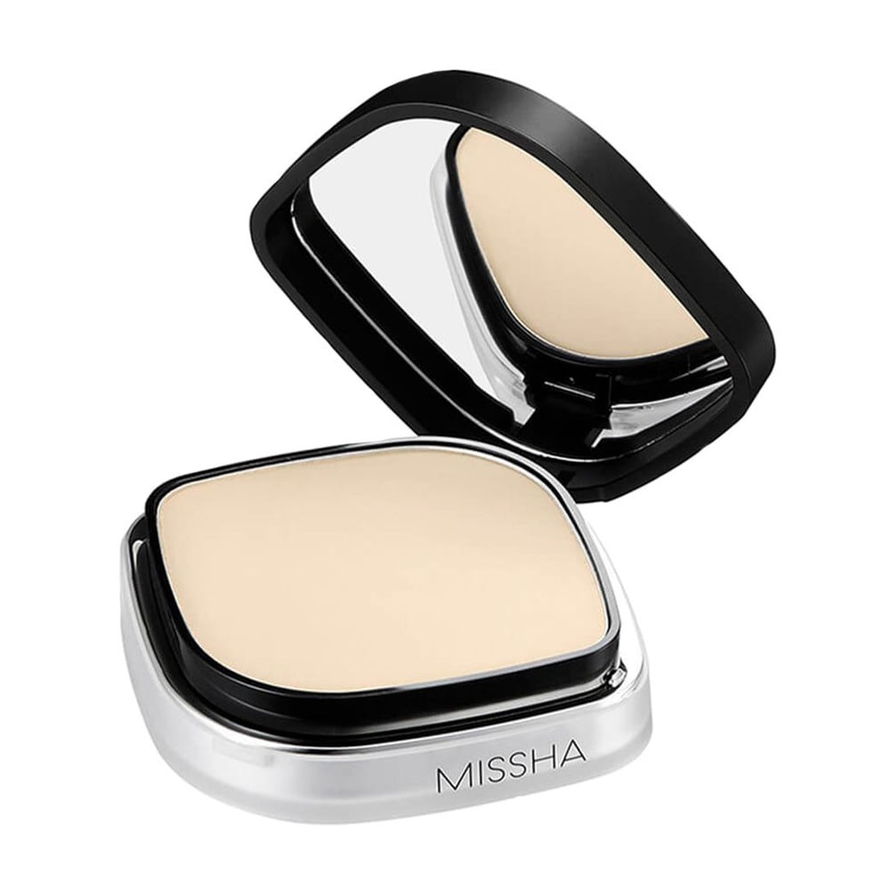Компактна пудра для обличчя Missha Signature Dramatic Two-Way Pact SPF 25/PA +++, Vanilla, 9.5 г